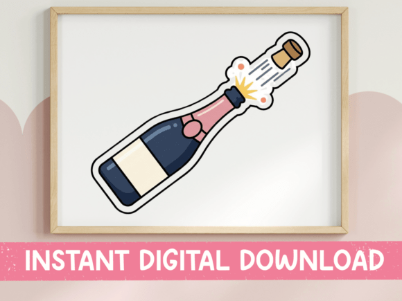 Celebrate Every Moment with Popping Champagne Bottle