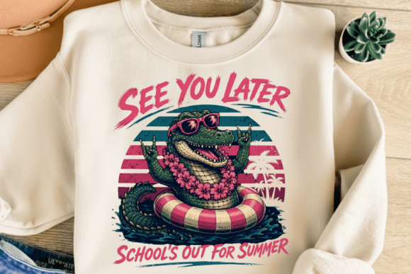See You Later Alligator PNG Shirt: The Ultimate Summer Graphic
