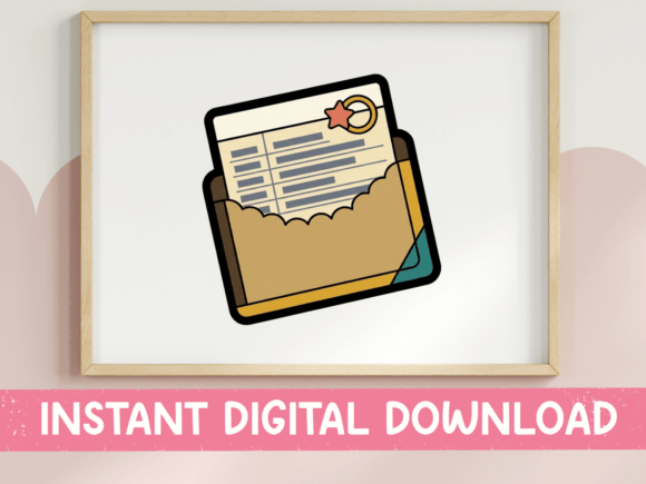 The Timeless Appeal of the Letter in Envelope Sticker Design